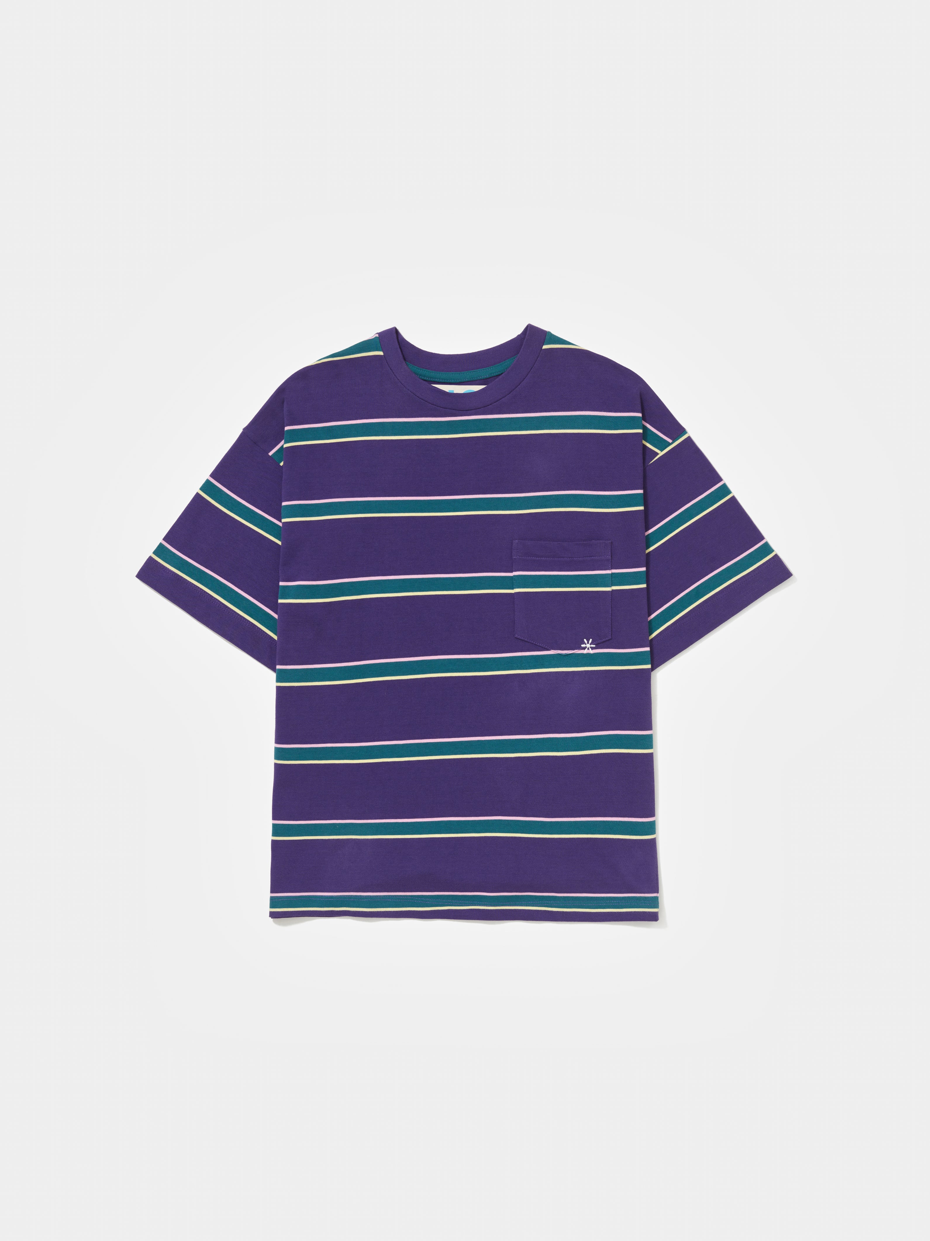 PIET - Camiseta Striped Patchwork
